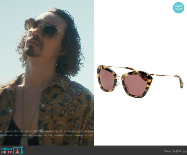 Miu Mu Lady Cateye Sunglasses