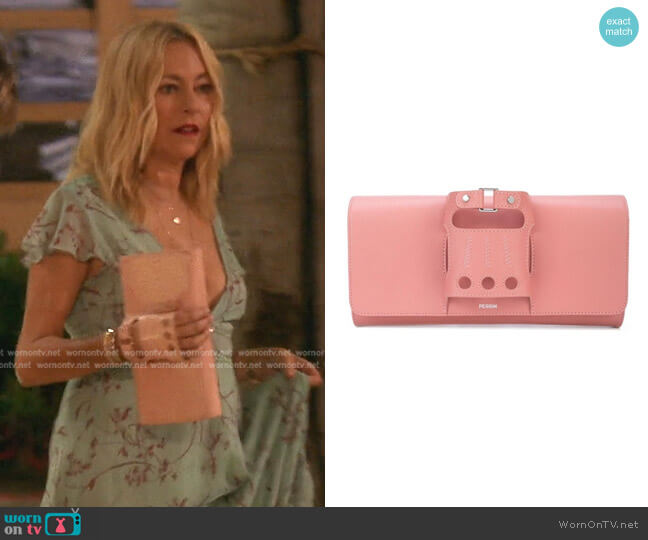 Perrin Paris Le Cabriolet Clutch worn by Sutton Stracke on The Real Housewives of Beverly Hills