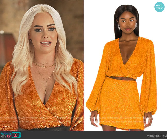 Retrofete Viva Top worn by Kathryn Dennis on Southern Charm