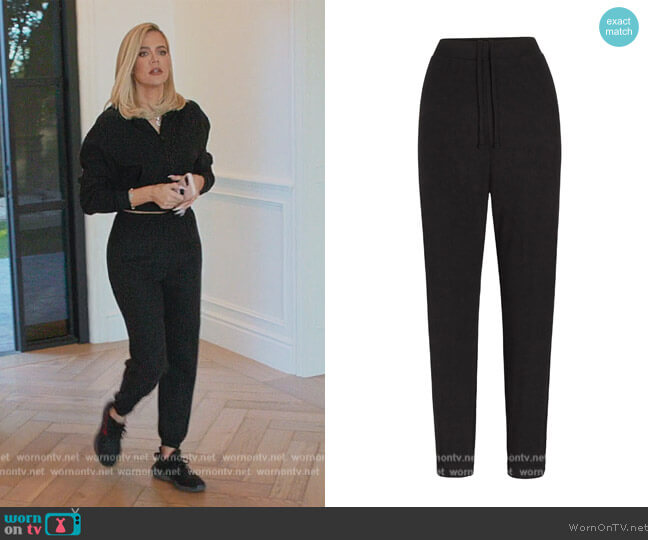Skims Waffle Joggers worn by Khloe Kardashian (Khloe Kardashian) on The Kardashians