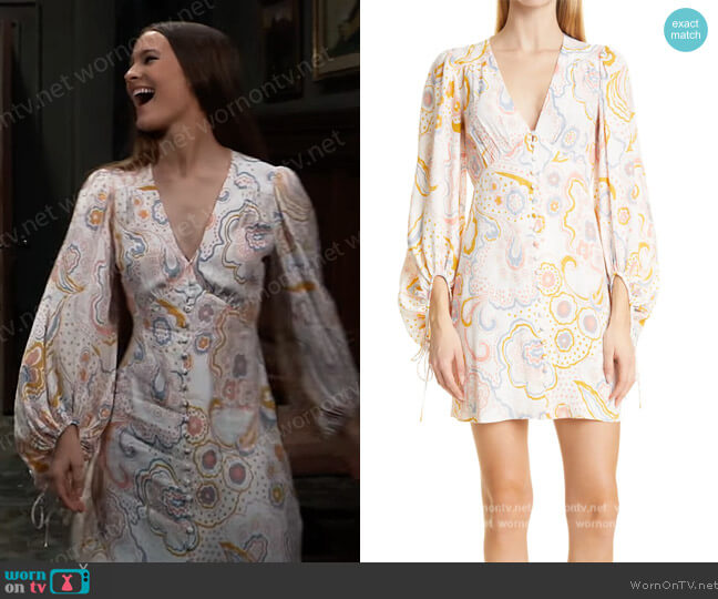 Ted Baker Thelia Dress worn by Esme (Avery Kristen Pohl) on General Hospital