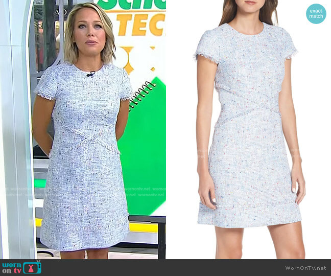 Eliza J Tweed Sheath Dress worn by Dylan Dreyer on Today
