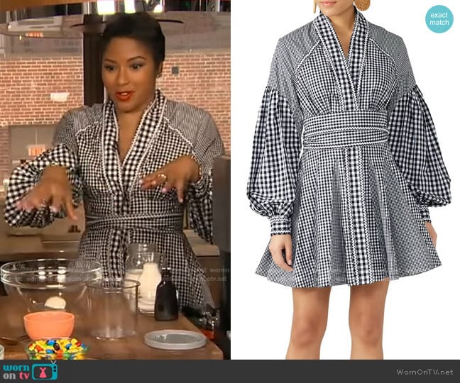 Acler Lella Dress worn by Alicia Quarles on Good Morning America