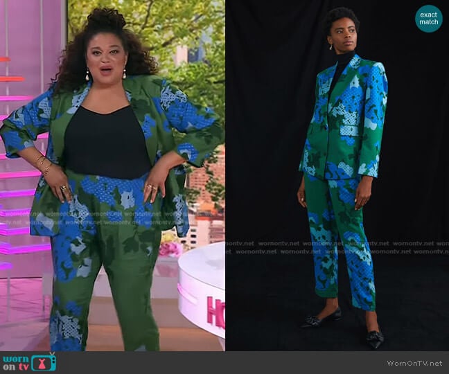 Pinnacle by Shruti Sancheti Emerald Floral Pant Set
