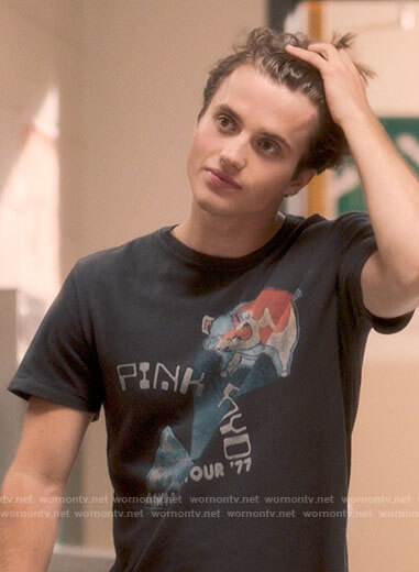 Benji’s Pink Floyd t-shirt on Love Victor
