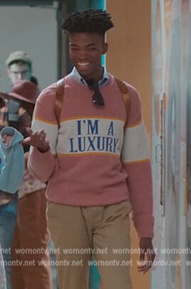 Ben’s I’m a Luxury Sweater on First Kill