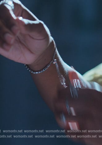 Cal’s silver bracelet on First Kill