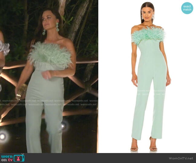 Bronx and Banco Lola Jumpsuit worn by Kyle Richards on The Real Housewives of Beverly Hills