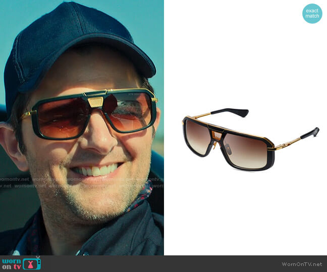 Dita Mach-Eight Sunglasses worn by John Novak (Adam Scott) on Loot