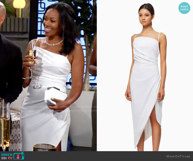 Elliatt Carissa Dress worn by Amanda Sinclair (Mishael Morgan) on The Young and the Restless