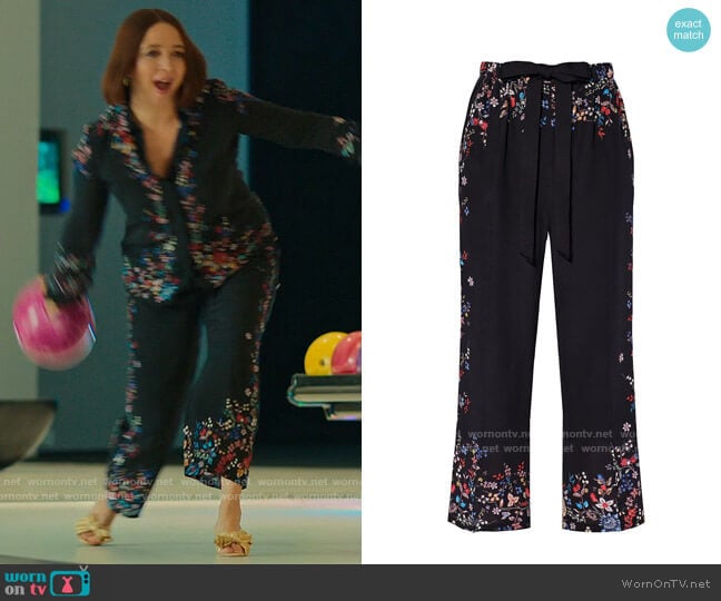 Erdem Horace Trousers worn by Molly Novak (Maya Rudolph) on Loot