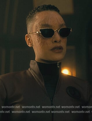 Fei’s catseye sunglasses on The Umbrella Academy
