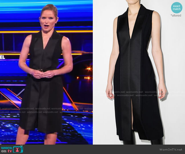 Fendi Cady Dress worn by Sara Haines on The Chase