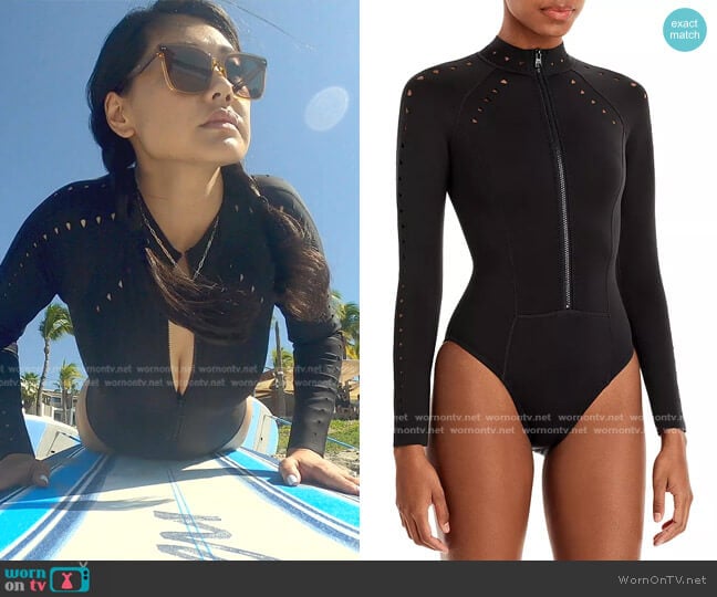 Gigi Riley Surfsuit worn by Crystal Kung Minkoff on The Real Housewives of Beverly Hills