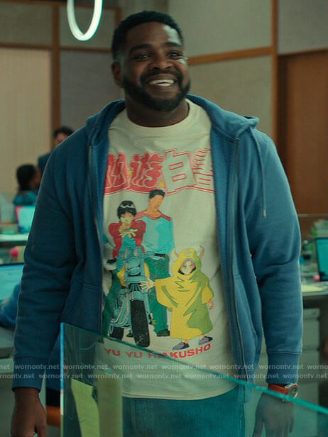 Howard’s YuYu Hakusho t-shirt on Loot