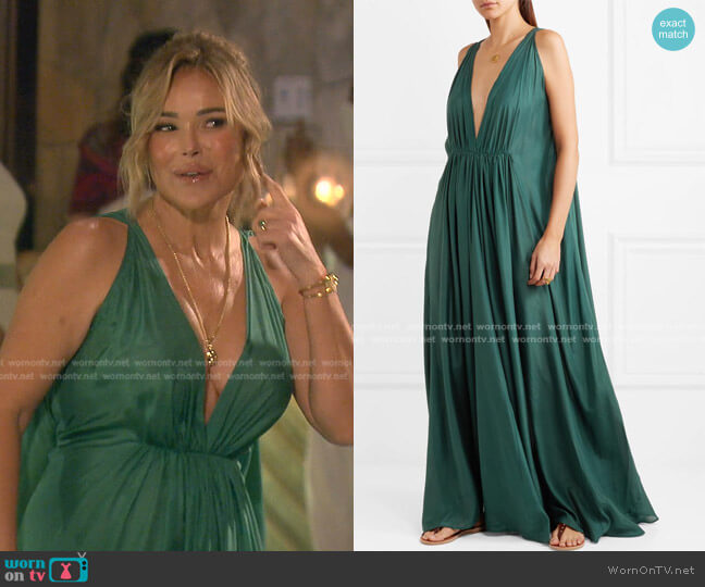 Kalita Clemence Dress worn by Diana Jenkins on The Real Housewives of Beverly Hills