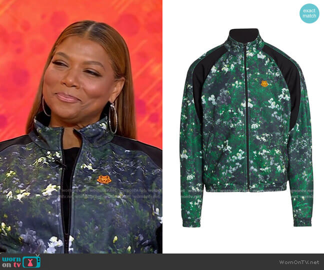 Kenzo Printed Polyester-Blend Track Jacket