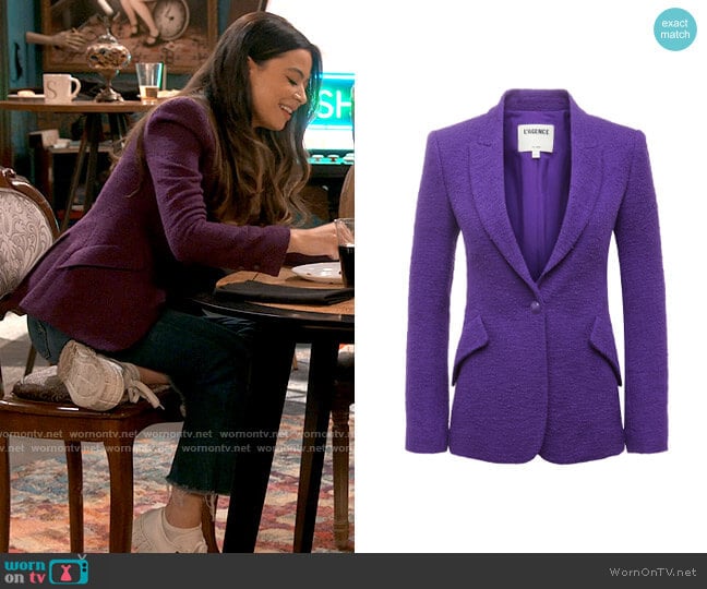 L'Agence Chamberlain Jacket worn by Carly Shay (Miranda Cosgrove) on iCarly