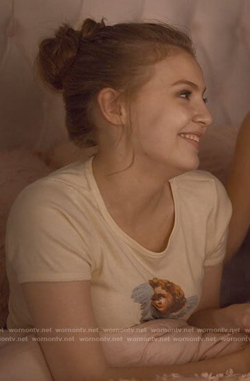 Lake’s cherub top on Love Victor
