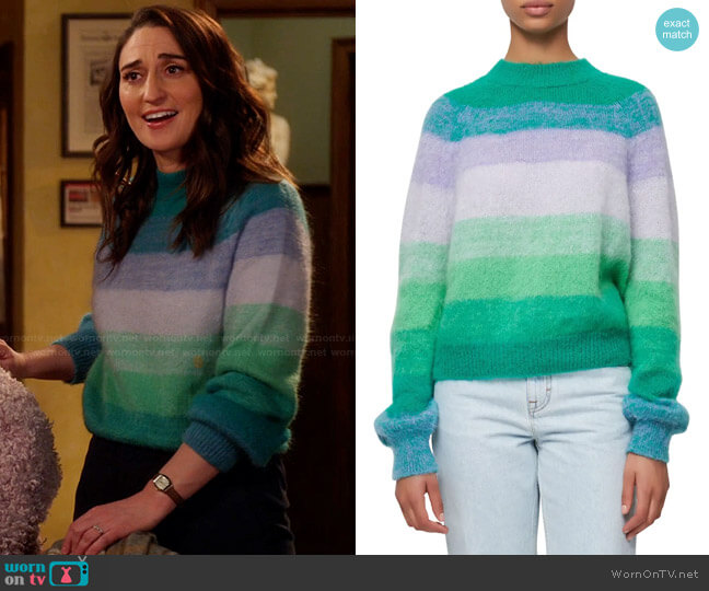 Maje Millao Sweater worn by Dawn Solano (Sara Bareilles) on Girls5eva