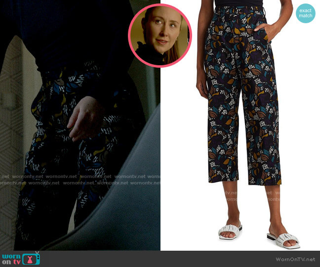 Max Mara Zulia Pants worn by Becky Green (Erin Doherty) on Chloe