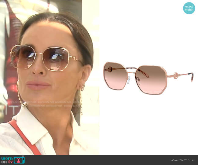 Michael Kors MK1074B Sunglasses worn by Kyle Richards on The Real Housewives of Beverly Hills
