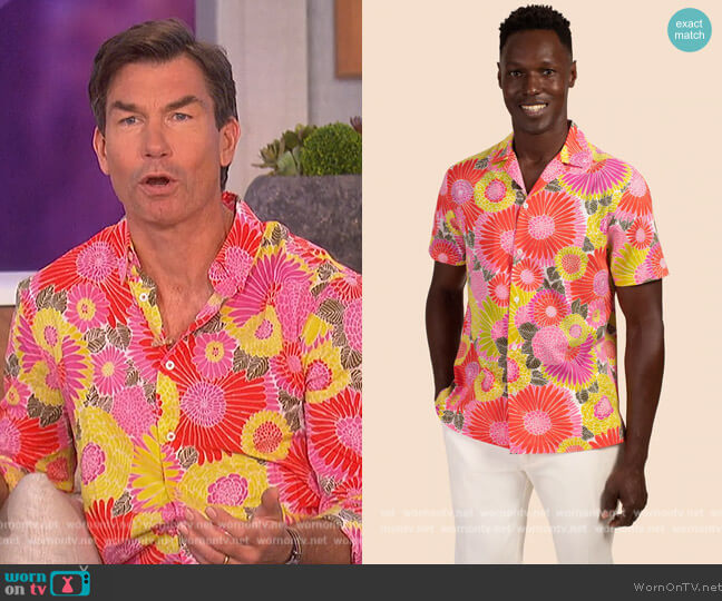 Mr Turk Felix Shirt worn by Jerry O'Connell on The Talk