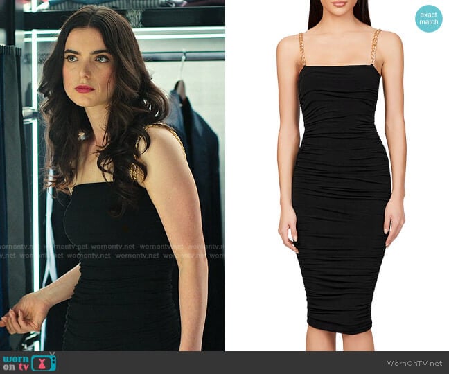 Nookie Allegra Dress worn by Hailey (Dylan Gelula) on Loot