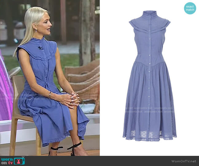 Pamela Love Eyelet Midi Dress