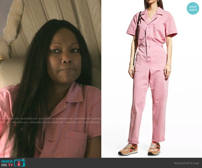 Pistola Grover Jumpsuit worn by Garcelle Beauvais on The Real Housewives of Beverly Hills