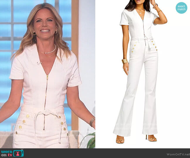Ramy Brook Helena Jumpsuit worn by Natalie Morales on The Talk