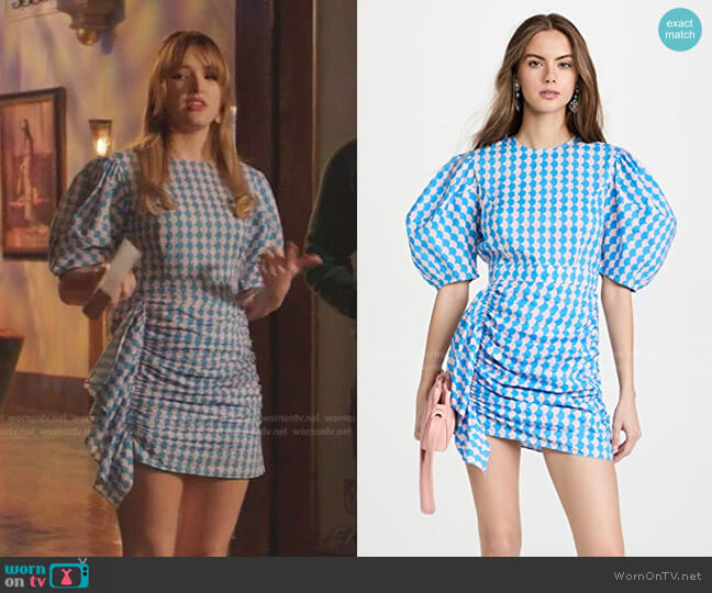 Rhode Pia Dress worn by Kirby Anders (Maddison Brown) on Dynasty