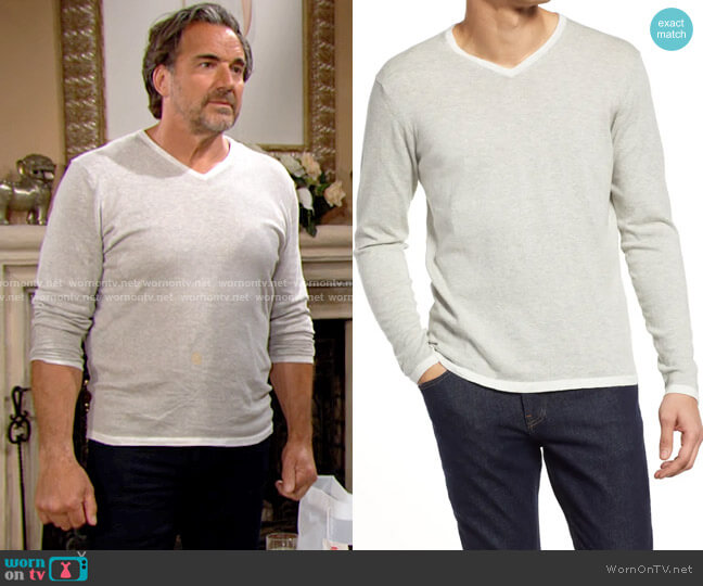 Robert Barakett Sutterburn V-Neck Sweater
