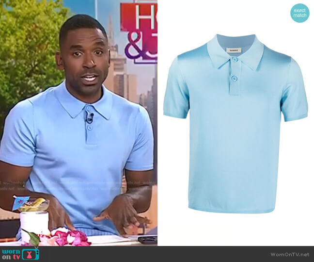 Sandro Slim-Cut Polo Shirt