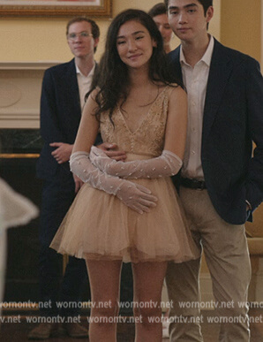 Shayla’s tulle mini dress on The Summer I Turned Pretty
