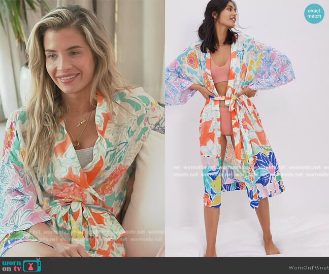Sisters Gulassa Full Bloom Robe worn by Naomie Olindo on Southern Charm