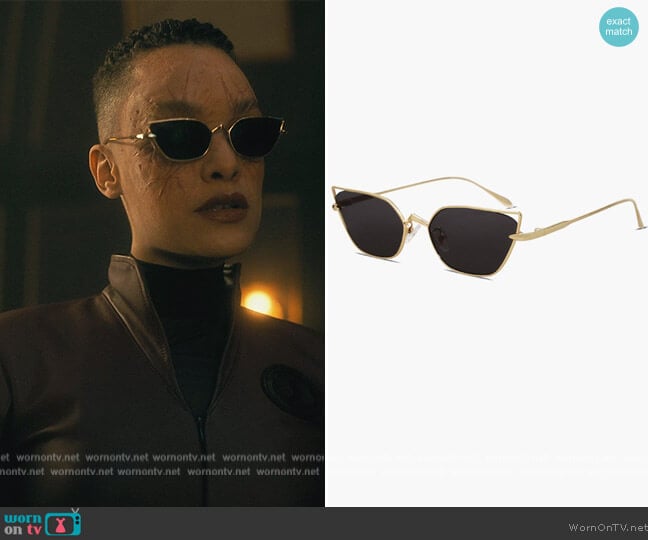 Sojos Cateye SUnglasses worn by Fei (Britne Oldford) on The Umbrella Academy