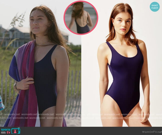 Solid & Striped The Anne-Marie Swimsuit worn by Belly Conklin (Lola Tung) on The Summer I Turned Pretty