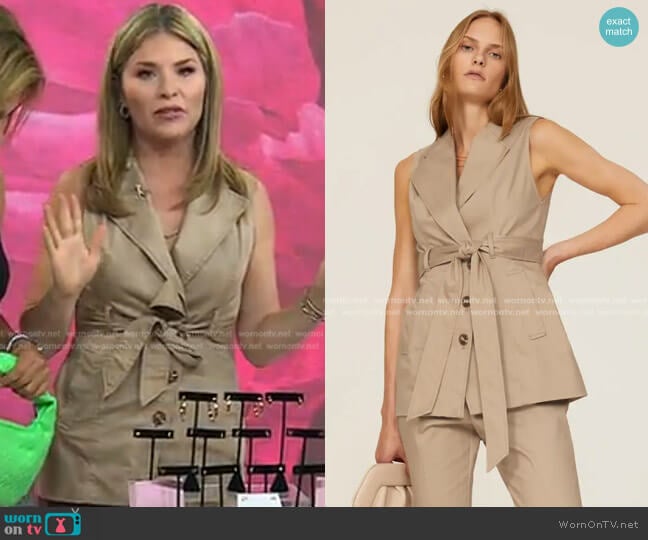Toccin Safari Vest worn by Jenna Bush Hager on Today