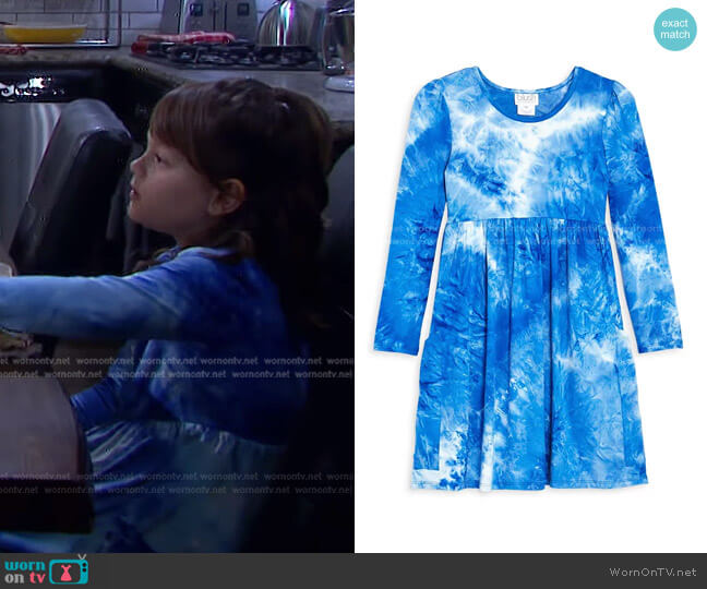 Us Angels Joyce Tie Dye Dress