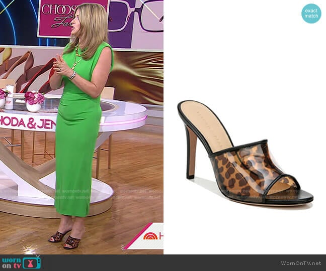 Veronica Beard Kathleen 2 Sandal worn by Jenna Bush Hager on Today