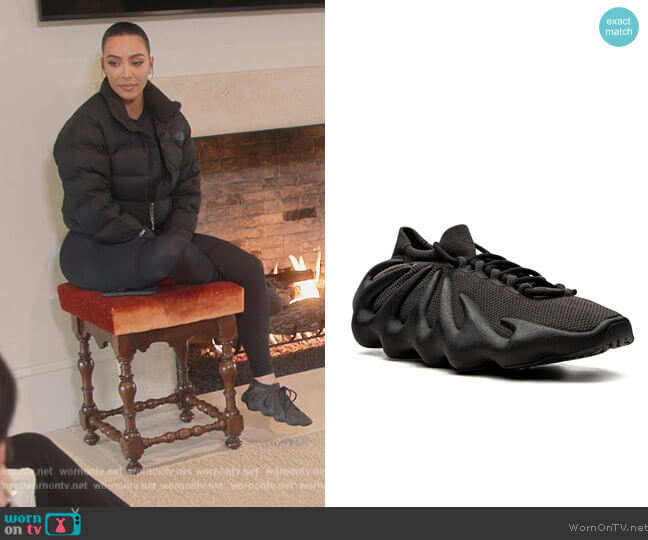 Adidas Yeezy Yeezy 450 Dark Slate Sneaker worn by Kim Kardashian (Kim Kardashian) on The Kardashians