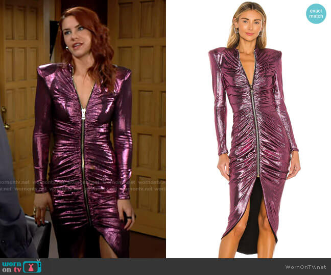 Zhivago Love City Dress worn by Sally Spectra (Courtney Hope) on The Young and the Restless