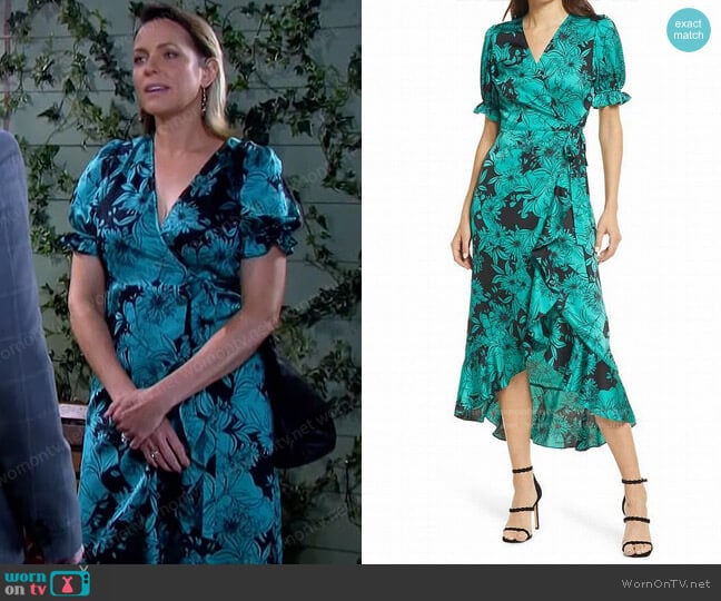 Chelsea28 Wrap Dress worn by Nicole Walker (Arianne Zucker) on Days of our Lives