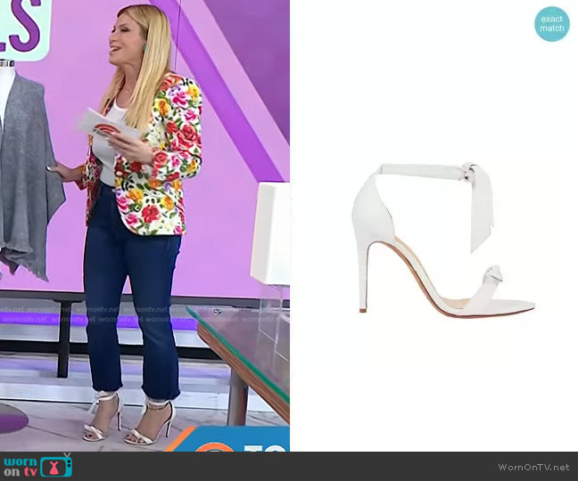 Alexandre Birman Clarita Leather Sandals worn by Jill Martin on Today