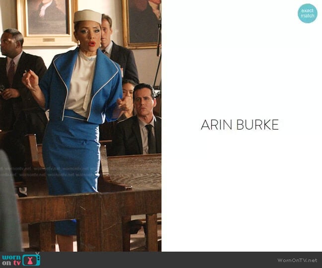 costume designer Arin Burke Custom designed worn by Dominique Deveraux (Michael Michele) on Dynasty