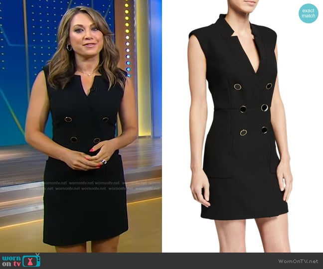 Veronica Beard Doreen Dress worn by Ginger Zee on Good Morning America