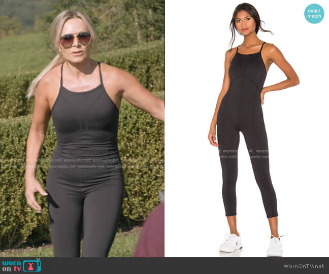 Free People Movement Ashford Side To Side Performance Jumpsuit worn by Tamra Judge on The Real Housewives Ultimate Girls Trip