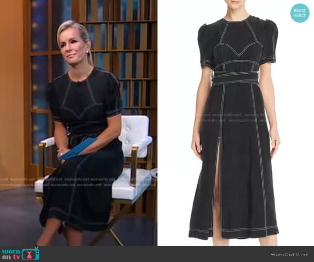Alice McCall Hachi Midi Dress worn by Dr. Jennifer Ashton on Good Morning America