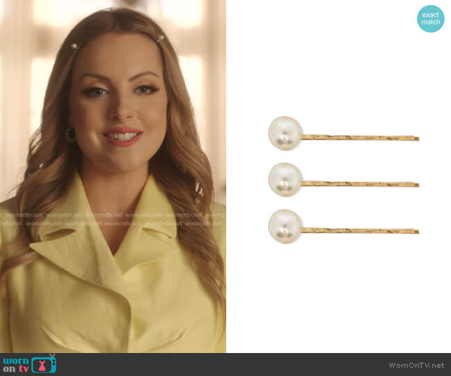 Gabriella Bobby Pin Set worn by Fallon Carrington (Elizabeth Gillies) on Dynasty